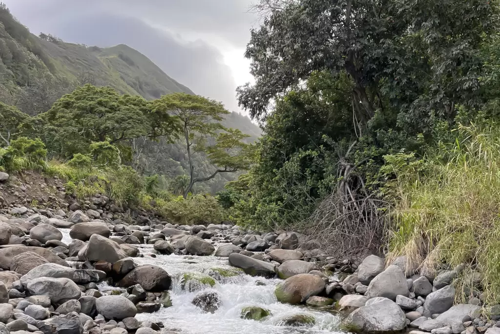 Iao Valley Inn Iao River