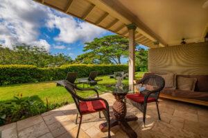 Orchid room rental dining view