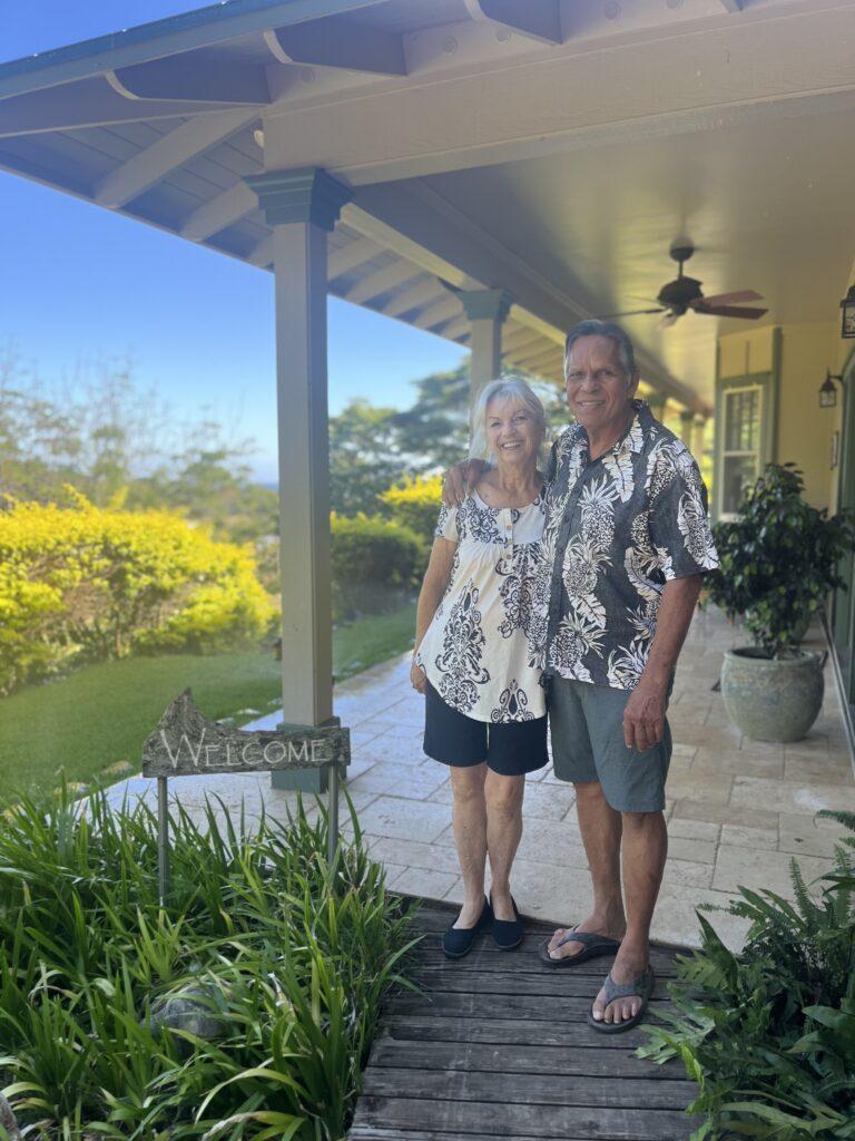 Picture of your hosts at Iao Valley Inn